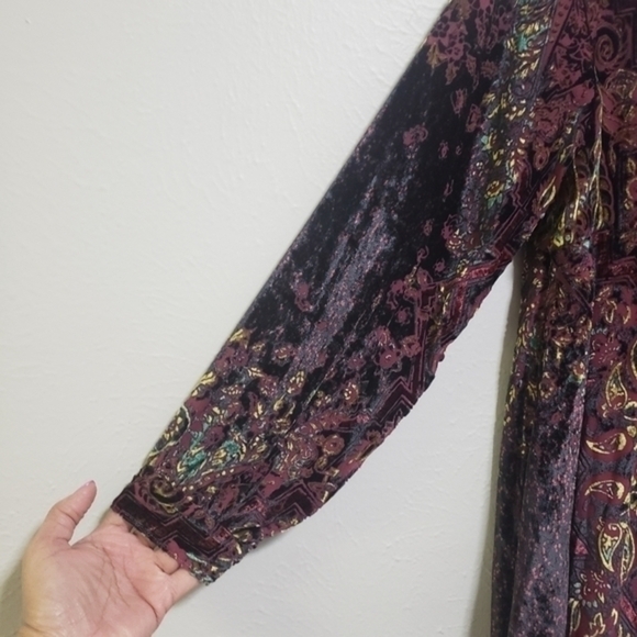 Free People Mirror Velvet Mini Dress - Picture 8 of 13